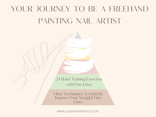 Your Journey To Be A Freehand Painting Nail Artist 🎨