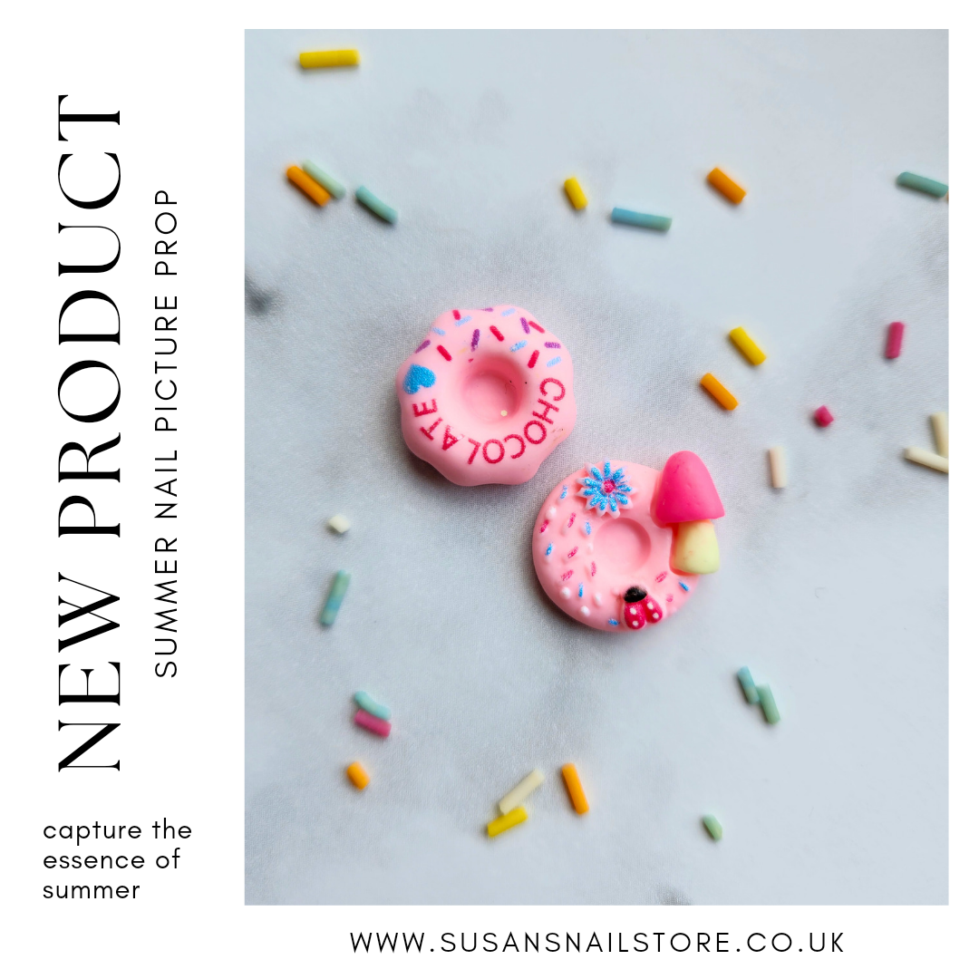 Summer Nail Picture Prop: Doughnut