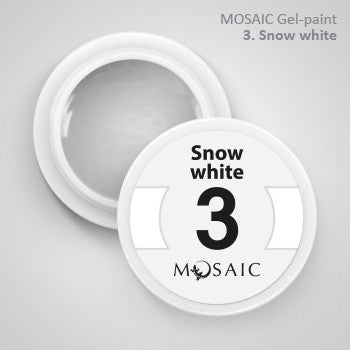 MOSAIC Gel-Paint 03 SNOW WHITE