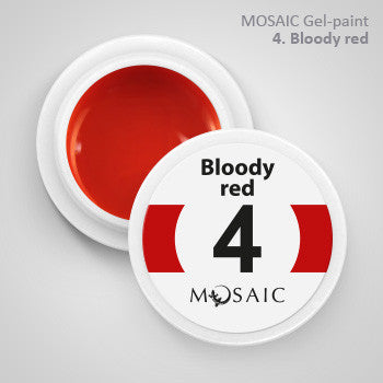 MOSAIC Gel-Paint 04 BLOODY RED