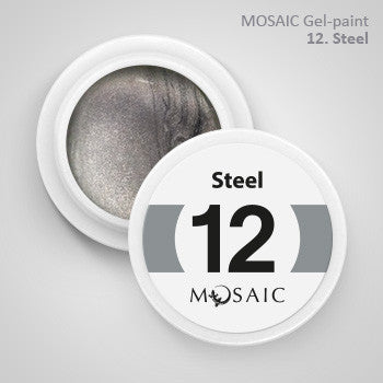 MOSAIC Gel-Paint 12 STEEL