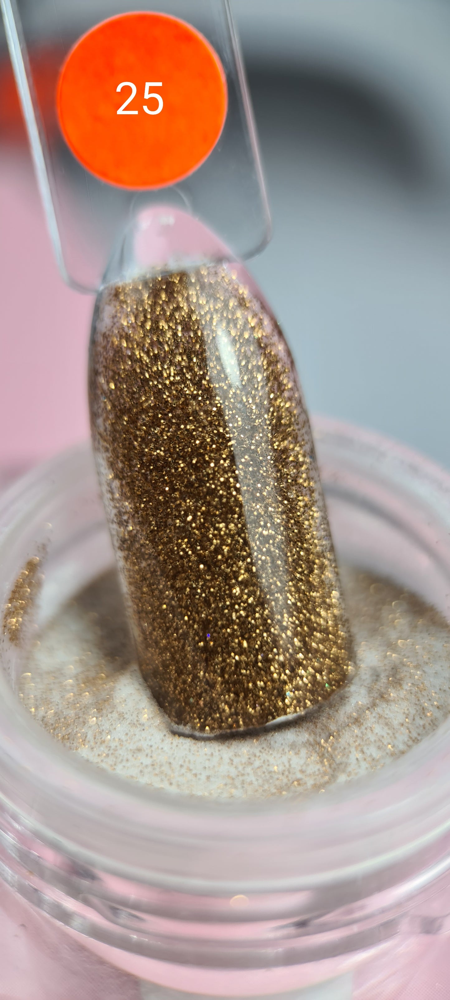 NABA Colour Acrylic Powder 25 GOLD SHINE