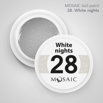 MOSAIC Gel-Paint 28 WHITE NIGHTS
