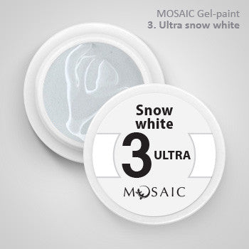 MOSAIC Gel-Paint 03 SNOW WHITE ULTRA