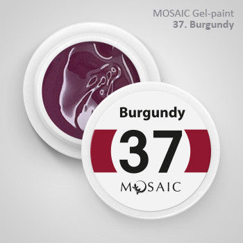 MOSAIC Gel-Paint 37 BURGUNDY