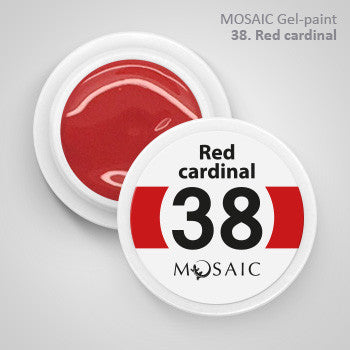 MOSAIC Gel-Paint 38 RED CARDINAL