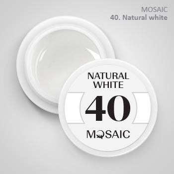MOSAIC Gel-Paint 40 NATURAL WHITE