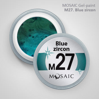 MOSAIC Gel-Paint M27 BLUE ZIRCON