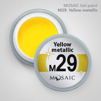 MOSAIC Gel-Paint M29 YELLOW METALLIC