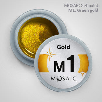 MOSAIC Gel-Paint M1 METALLIC GOLD