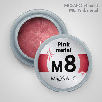 MOSAIC Gel-Paint M8 PINK METAL