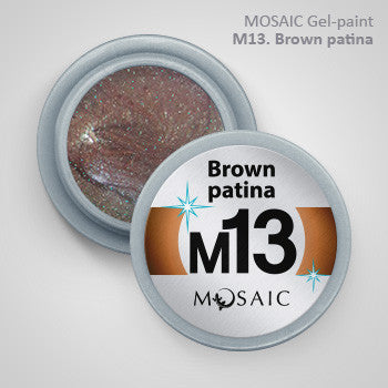 MOSAIC Gel-Paint M13 BROWN PATINA