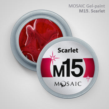 MOSAIC Gel-Paint M15 SCARLET