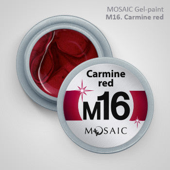 MOSAIC Gel-Paint M16 CARMINE RED