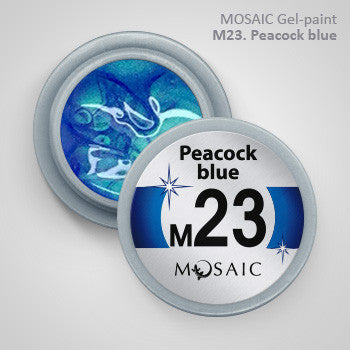 MOSAIC Gel-Paint M23 PEACOCK BLUE