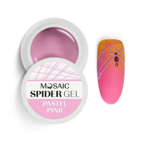 MOSAIC Spider Gel Pastel Pink