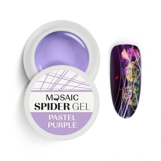 MOSAIC Spider Gel Pastel Purple