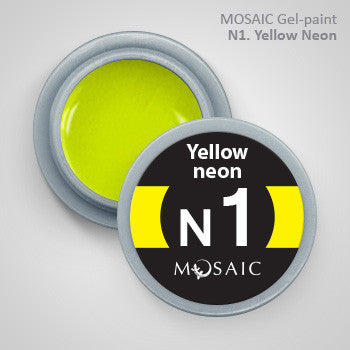 MOSAIC Gel-Paint N1 YELLOW NEON
