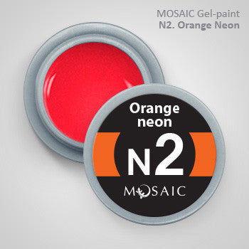 MOSAIC Gel-Paint N2 ORANGE NEON