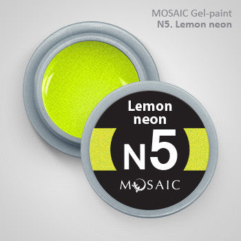 MOSAIC Gel-Paint N5 LEMON NEON