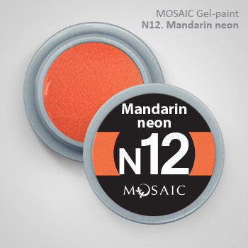 MOSAIC Gel-Paint N12 MANDARIN NEON