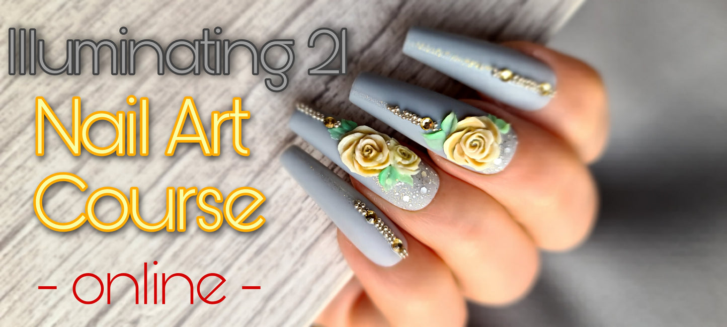 Illuminating 21 Nail Art Course - online -