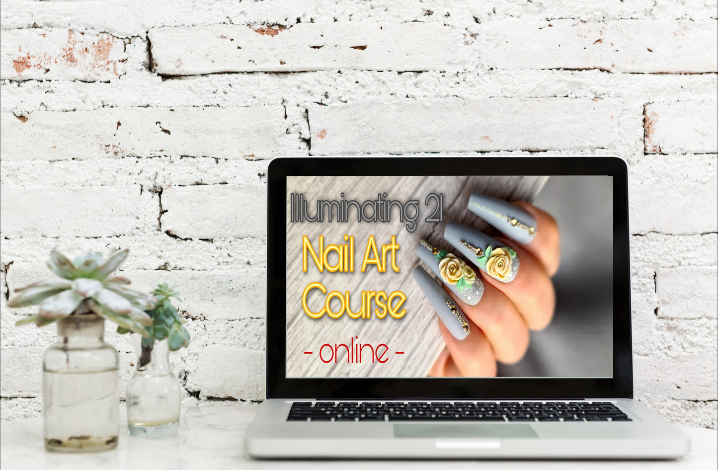 Illuminating 21 Nail Art Course - online -