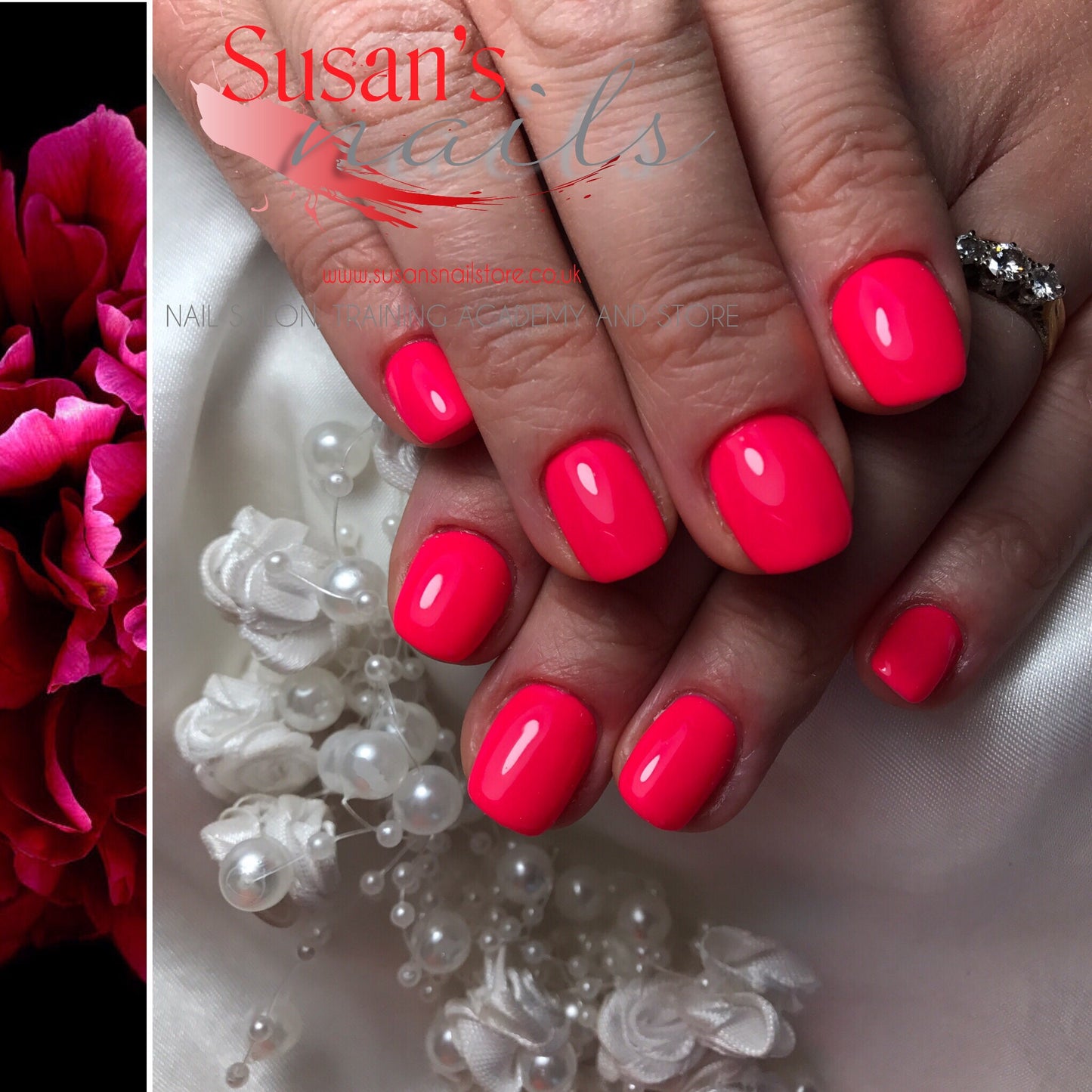 NABA Colour Gel 53 PEONY RED NEON