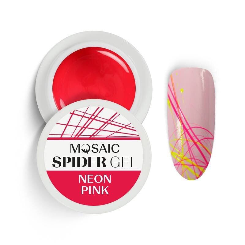 MOSAIC Spider Gel Neon Pink