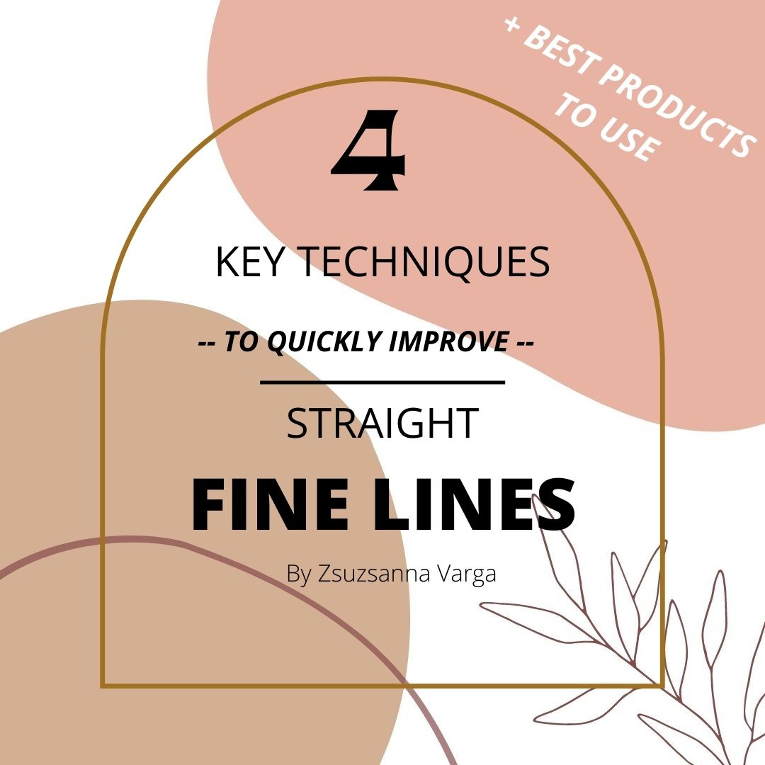4 Key Techniques to Quickly Improve Straight Fine Lines